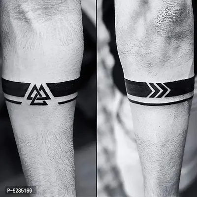arm band tattoo sacral geometry man - Arthub.ai